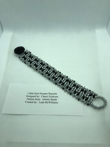 Cable Knit Sweater Bracelet