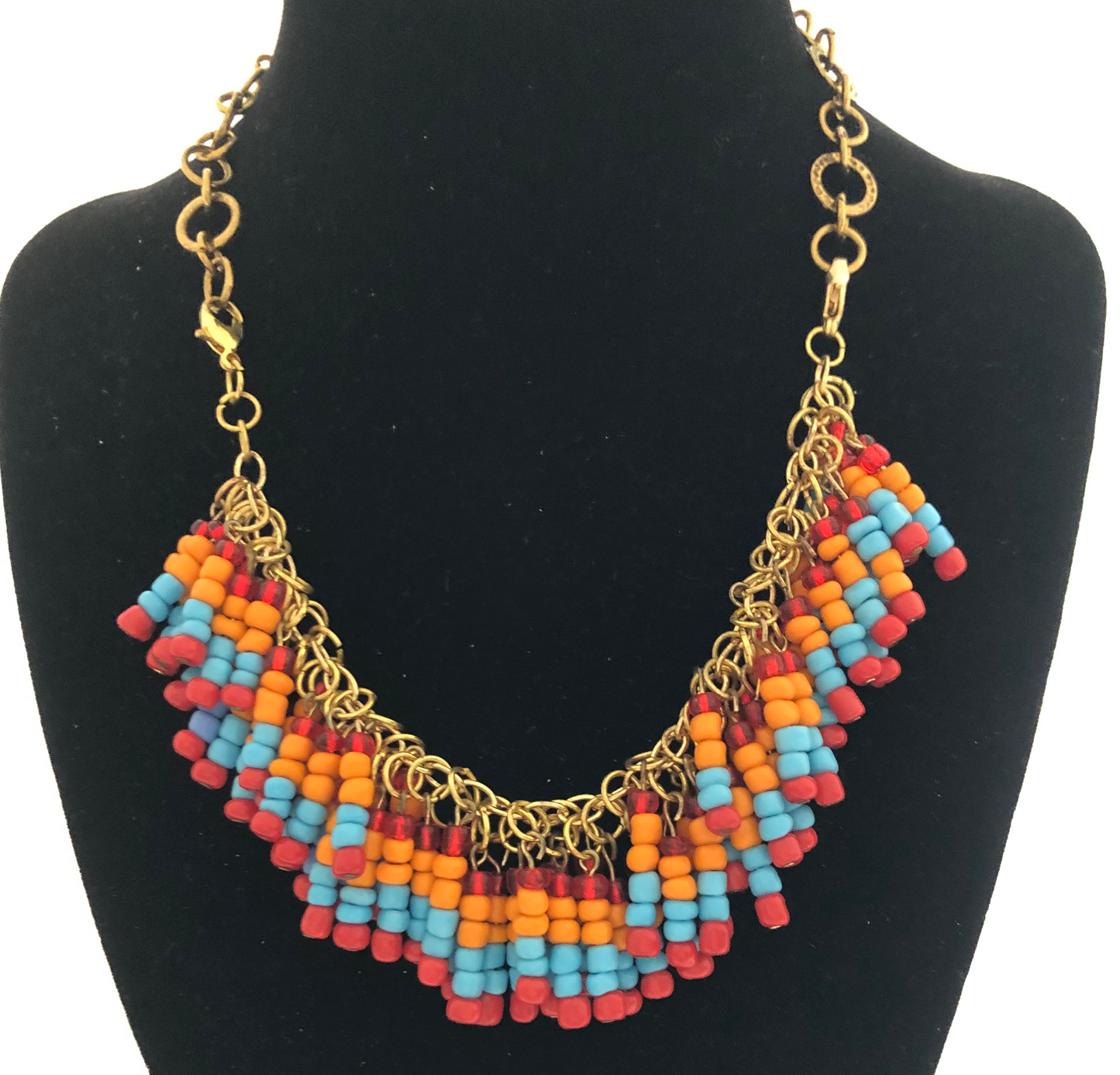 Fringed Necklace