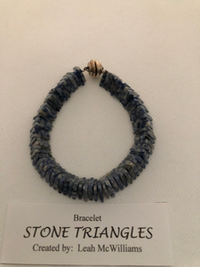 Stone Triangles Bracelet