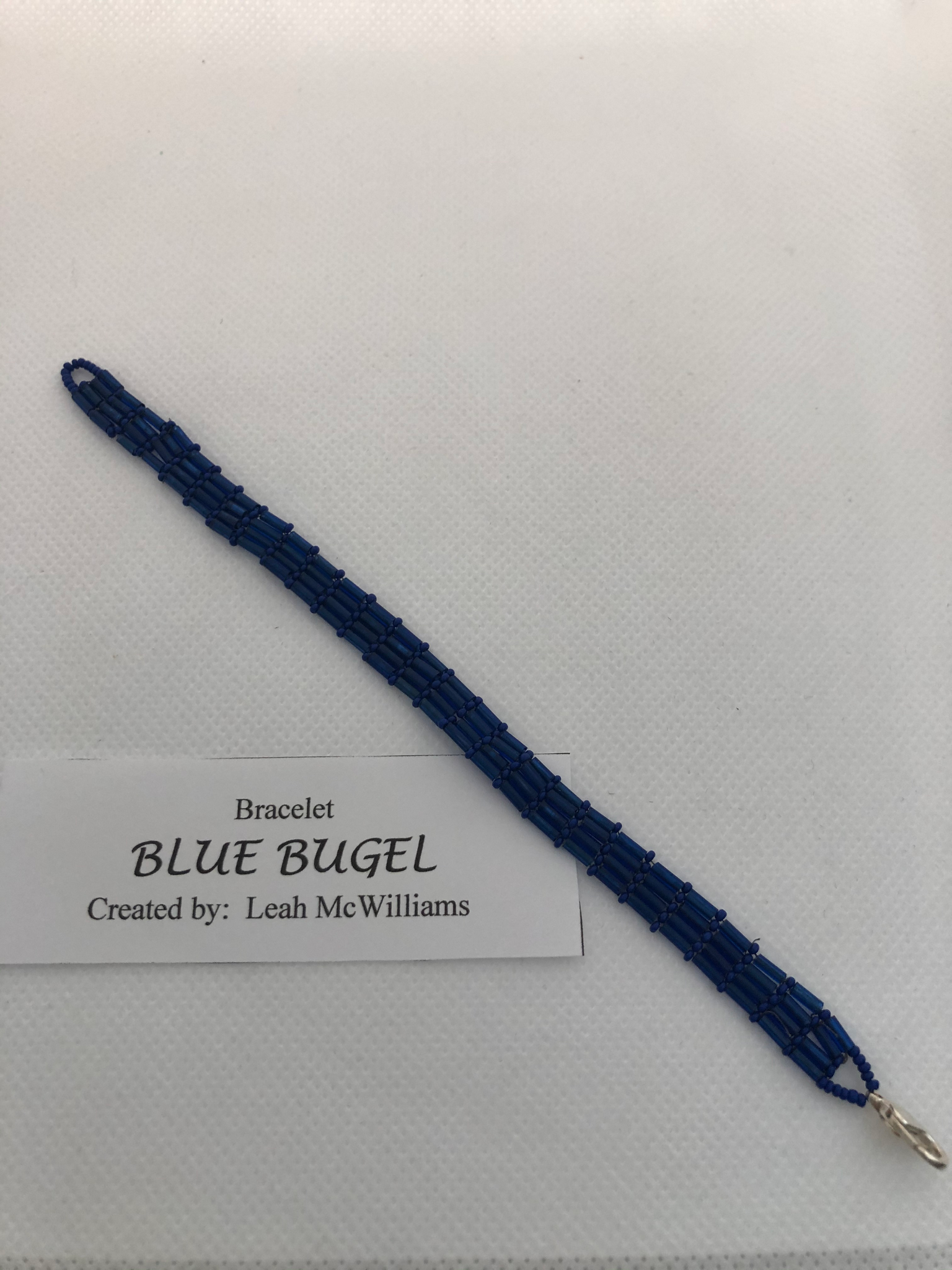 Blue Bugle Bracelet