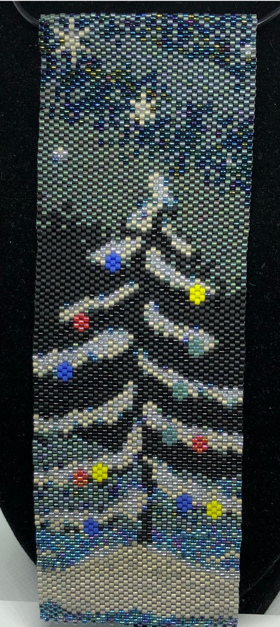 Christmas-Snow Tree Banner