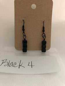 Black 4 Earrings