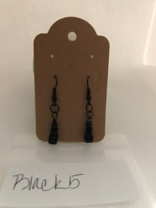 Black 5 Earrings