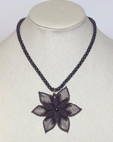 Blooming Flower Pendant Necklace