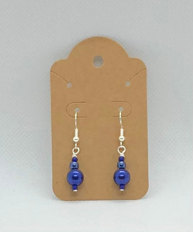 Blue 12 Earrings