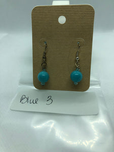 Blue 3 Earrings