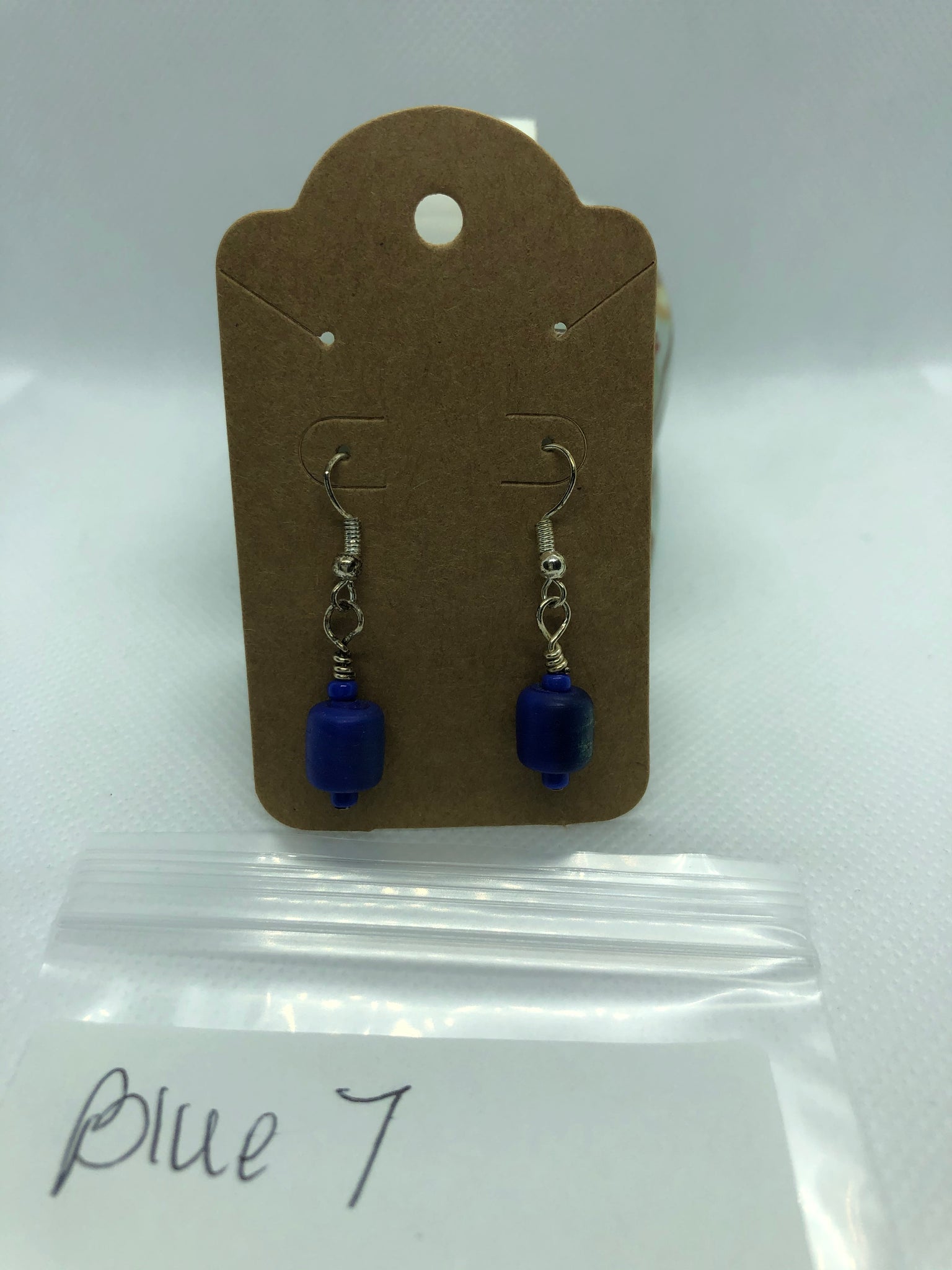 Blue 7 Earrings