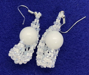 Captured Pearl Earrings