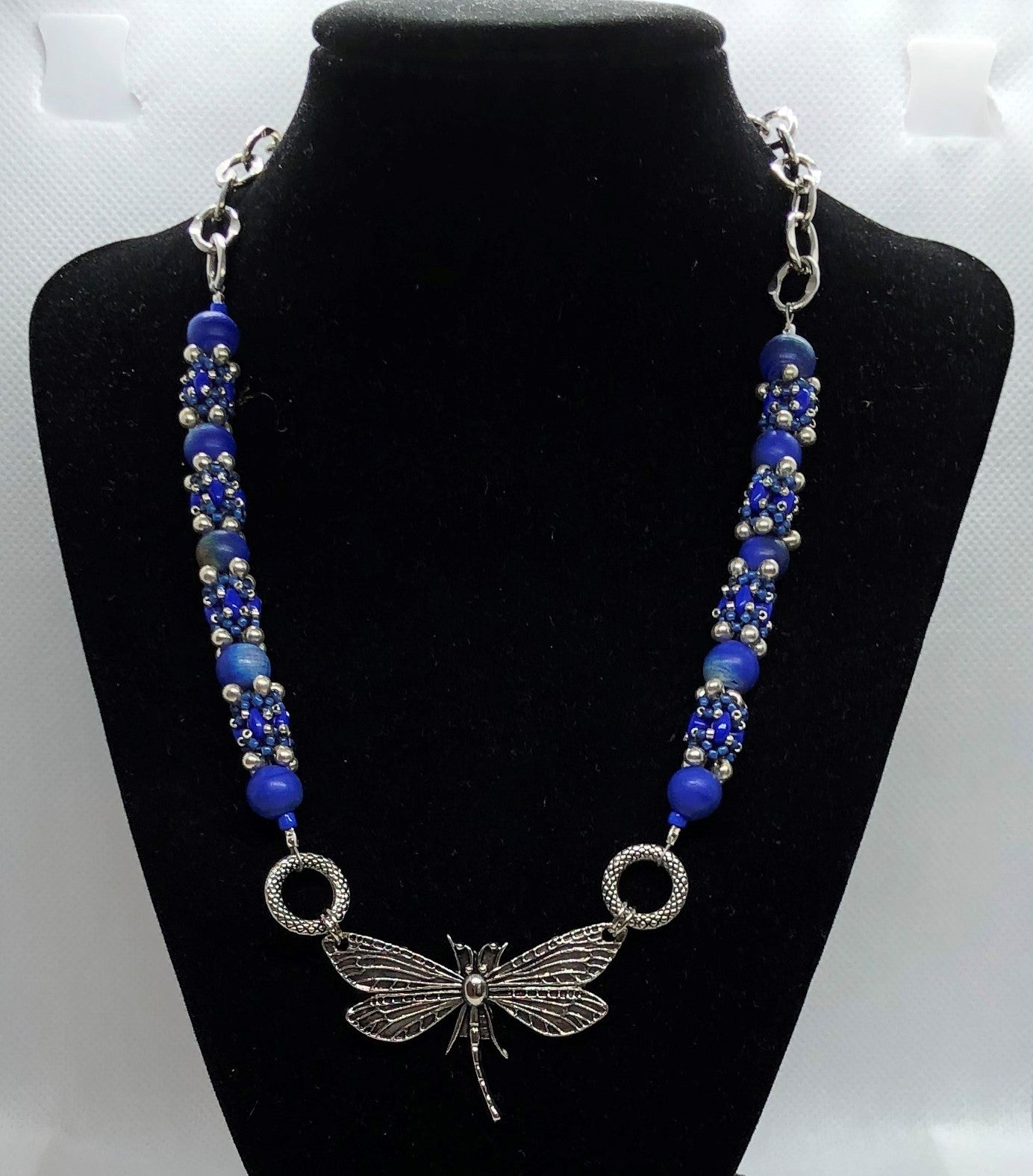 Dragonfly Blue Necklace