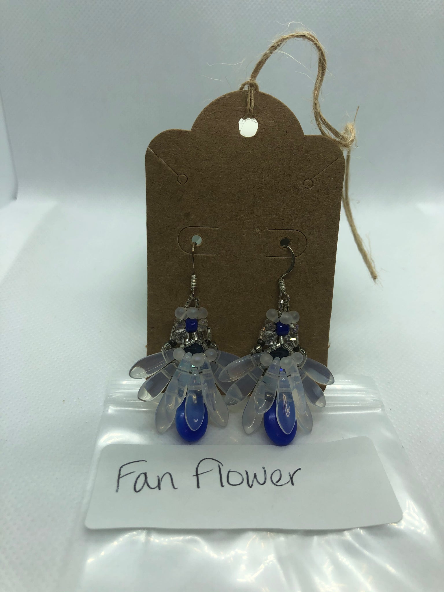 Fan Flower Earrings
