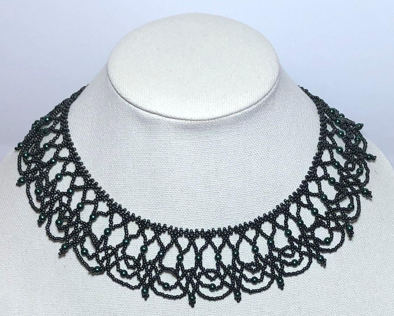 Lacy Netted Necklace