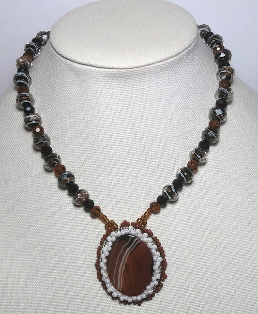 Lava Pools Pendant Necklace