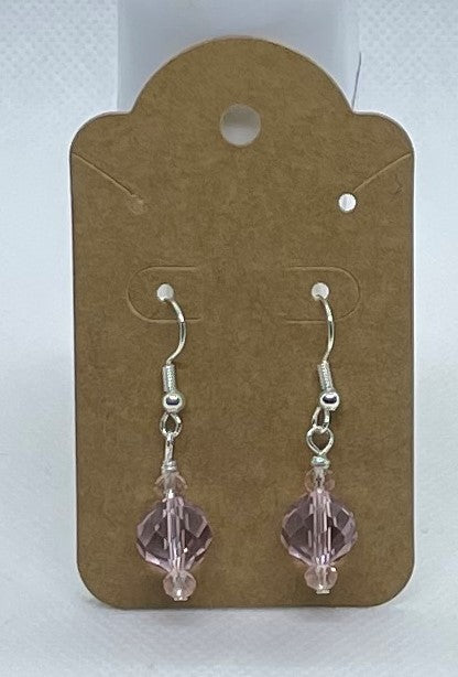 Pink Crystal2 Earrings
