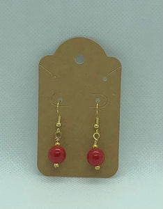Red 3 Earrings