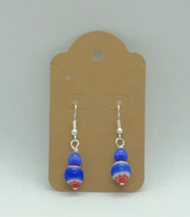 Red, White & Blue Earrings