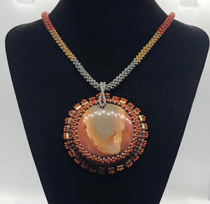 Rusted Arrowhead Pendant Necklace
