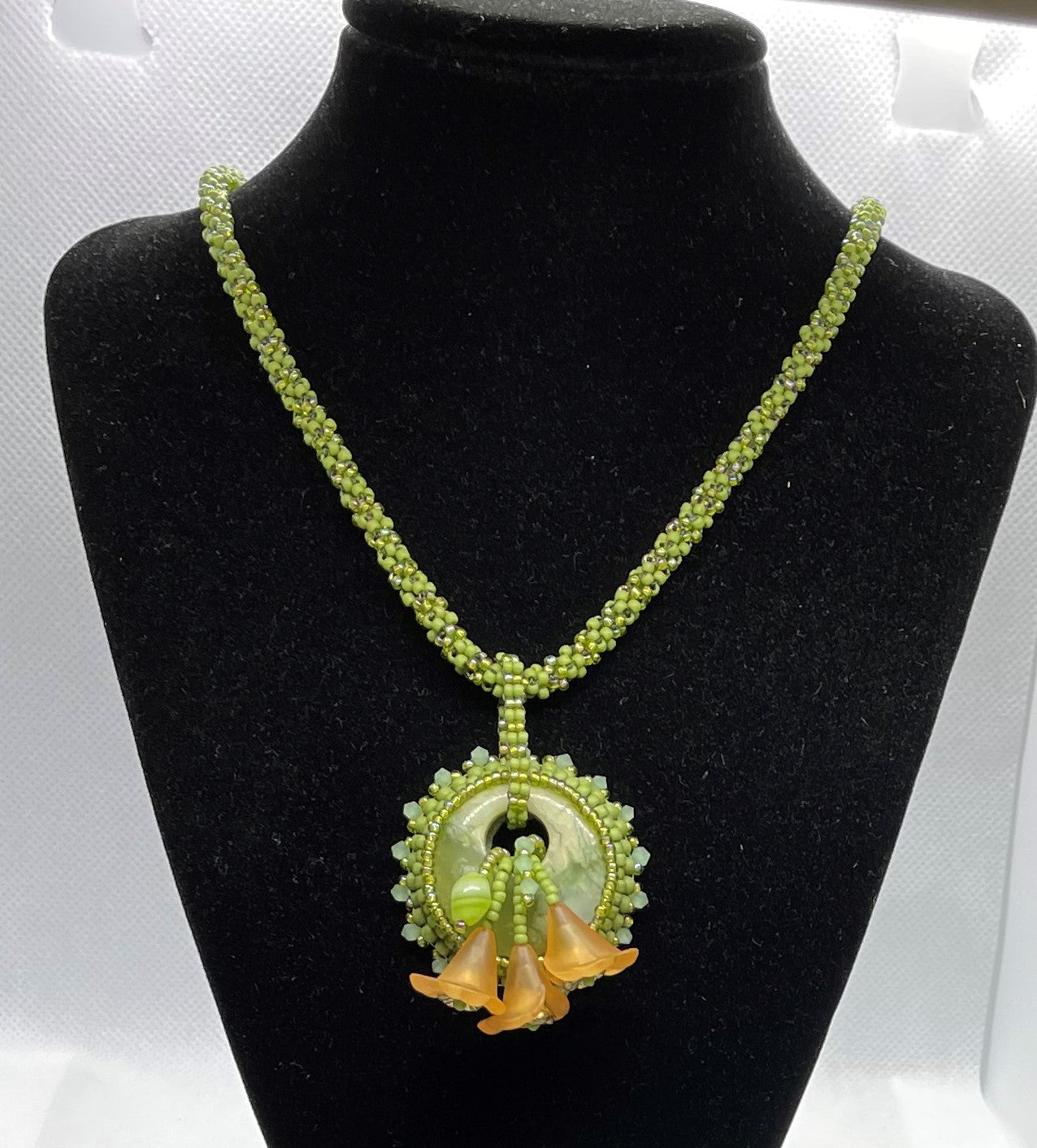 Spring Flowers Pendant Necklace