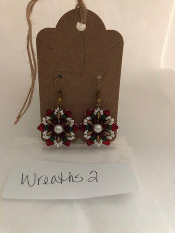 Wreaths Earrings 2