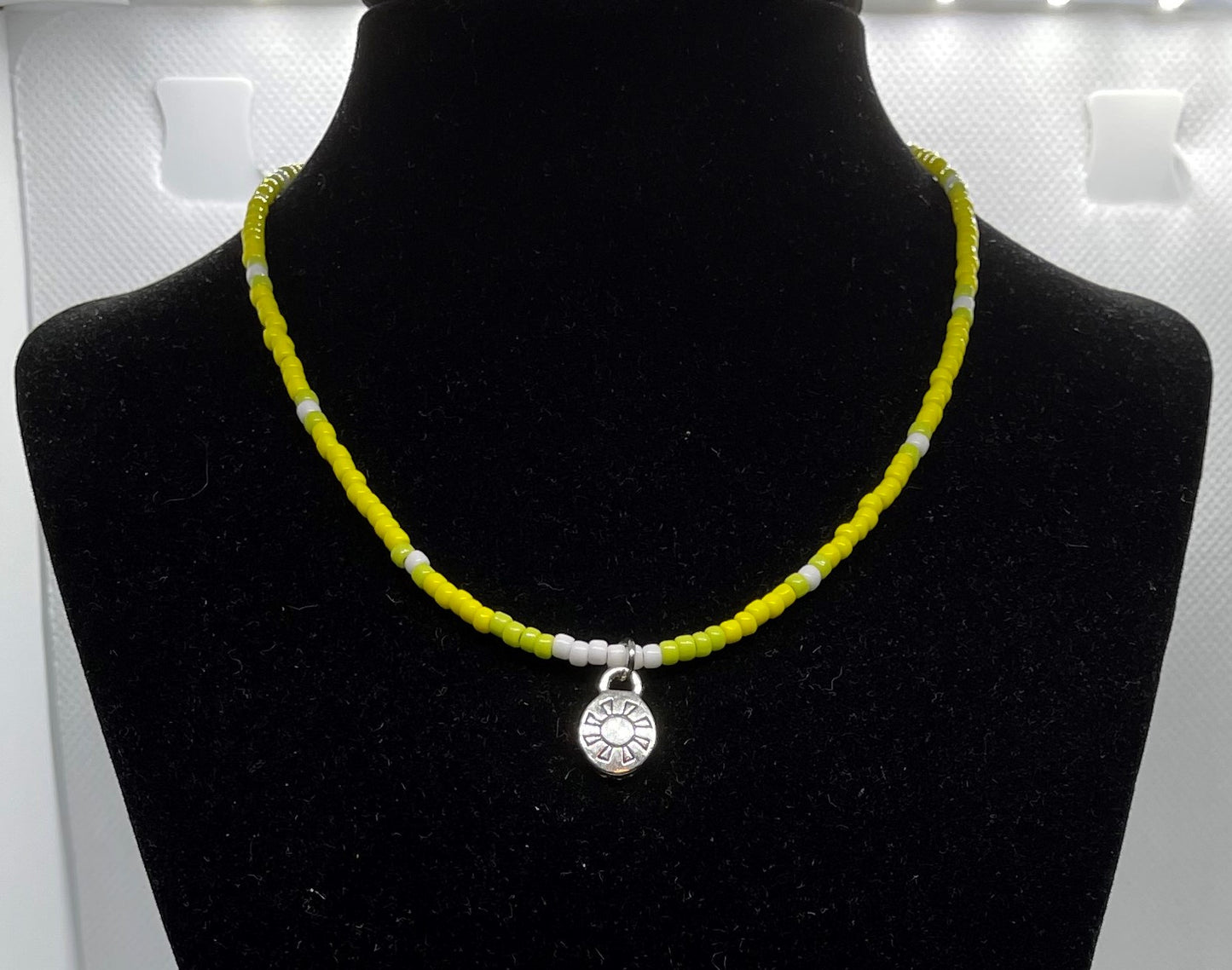 Yellow Sun Necklace