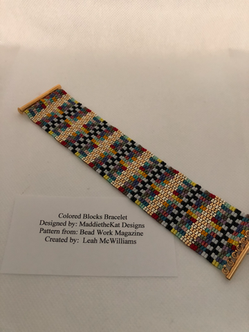 Colored Blocks Bracelet