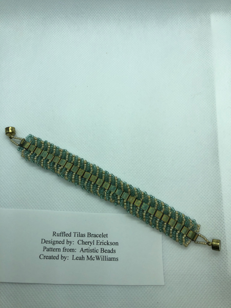 Ruffled Tilas Bracelet