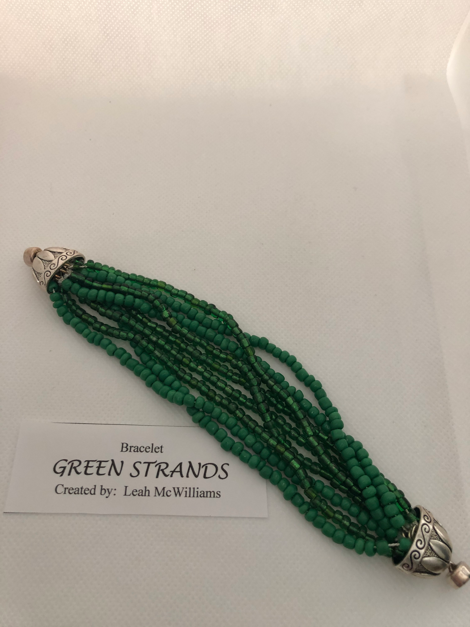 Green Strands Bracelet