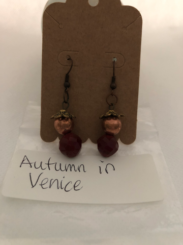 Autumn in Venice Earrings